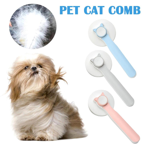 Cat Hair Brush with Water Tank – 2-in-1 Grooming Comb for Cats & Dogs | Fast UK Delivery & Free Shipping