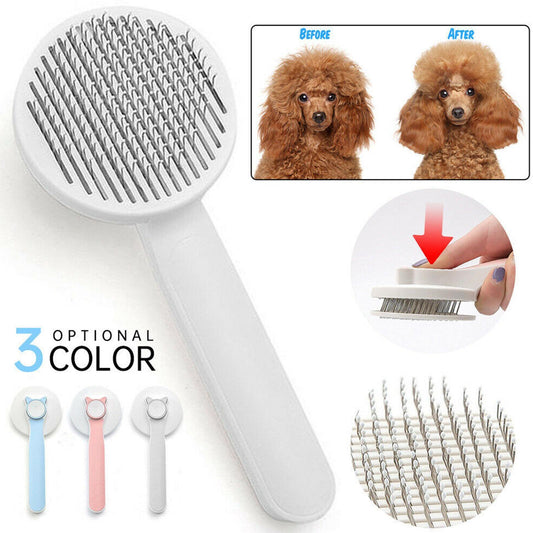 Cat Hair Brush with Water Tank – 2-in-1 Grooming Comb for Cats & Dogs | Fast UK Delivery & Free Shipping