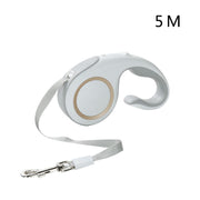 Automatic Retractable Dog Leash 3M / 5M – Durable Nylon Lead with Locking System, Ergonomic Handle | Tangle-Free Pet Leash for Small & Medium Dogs