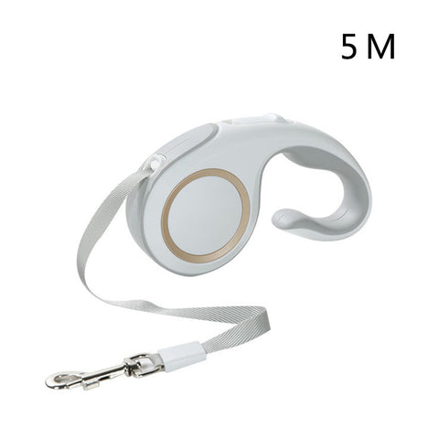 Automatic Retractable Dog Leash 3M / 5M – Durable Nylon Lead with Locking System, Ergonomic Handle | Tangle-Free Pet Leash for Small & Medium Dogs