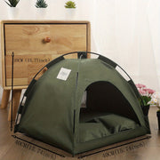 Cat Tent Bed with Removable Soft Pad – Portable Pet Tent Cave for Cats & Small Dogs | Breathable, Self-Cooling & Non-Slip |  (3–5 Days)