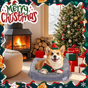Pet Dog Bed Cat Beds Luxury Soft Washable Puppy Cushion Warm Pet Basket- 90  70CM