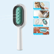 Cat Hair Brush with Water Tank – 2-in-1 Grooming Comb for Cats & Dogs | Free UK Delivery