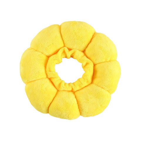 Cute Sunflower Recovery Collar for Cats & Small Dogs – Adjustable Soft E-Collar, Post-Surgery Healing Protective Cone, Comfortable Elizabethan Collar