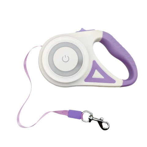 LED Retractable Dog Leash – 3M/5M Durable Pet Lead with Light | Free UK Delivery