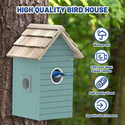 Smart Bird Feeder with Camera – AI Bird Species Recognition, 3MP HD Photos, 2.4G Wi-Fi | Free UK Delivery (3–5 Days)
