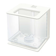 Self-cleaning small fish tank
