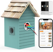 Smart Bird Feeder with Camera – AI Bird Species Recognition, 3MP HD Photos, 2.4G Wi-Fi | Free UK Delivery (3–5 Days)