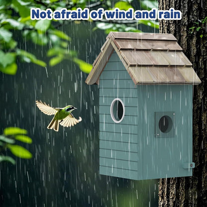 Smart Bird Feeder with Camera – AI Bird Species Recognition, 3MP HD Photos, 2.4G Wi-Fi | Free UK Delivery (3–5 Days)