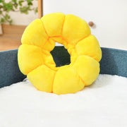 Cute Sunflower Recovery Collar for Cats & Small Dogs – Adjustable Soft E-Collar, Post-Surgery Healing Protective Cone, Comfortable Elizabethan Collar